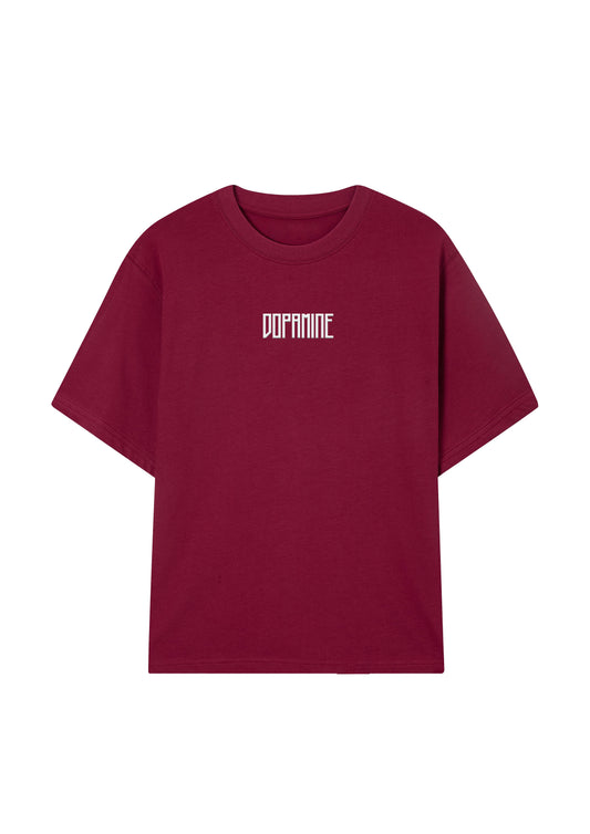 DOPAMINE BURGUNDY TEE