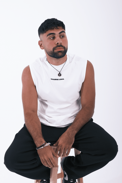 PINACOLADA'S WHITE TANK TOP